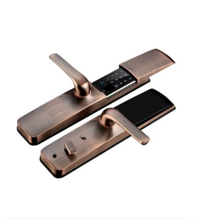 弼佑乡滑盖指纹锁家用防盗门